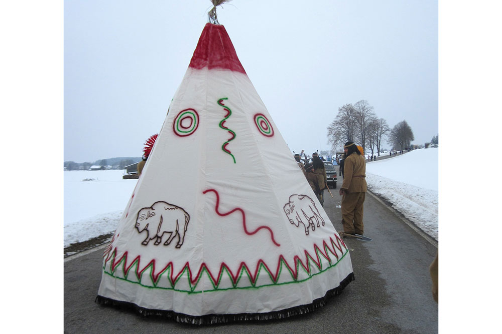 Tipi / Zeltstoff - wasserabweisend - 160 cm