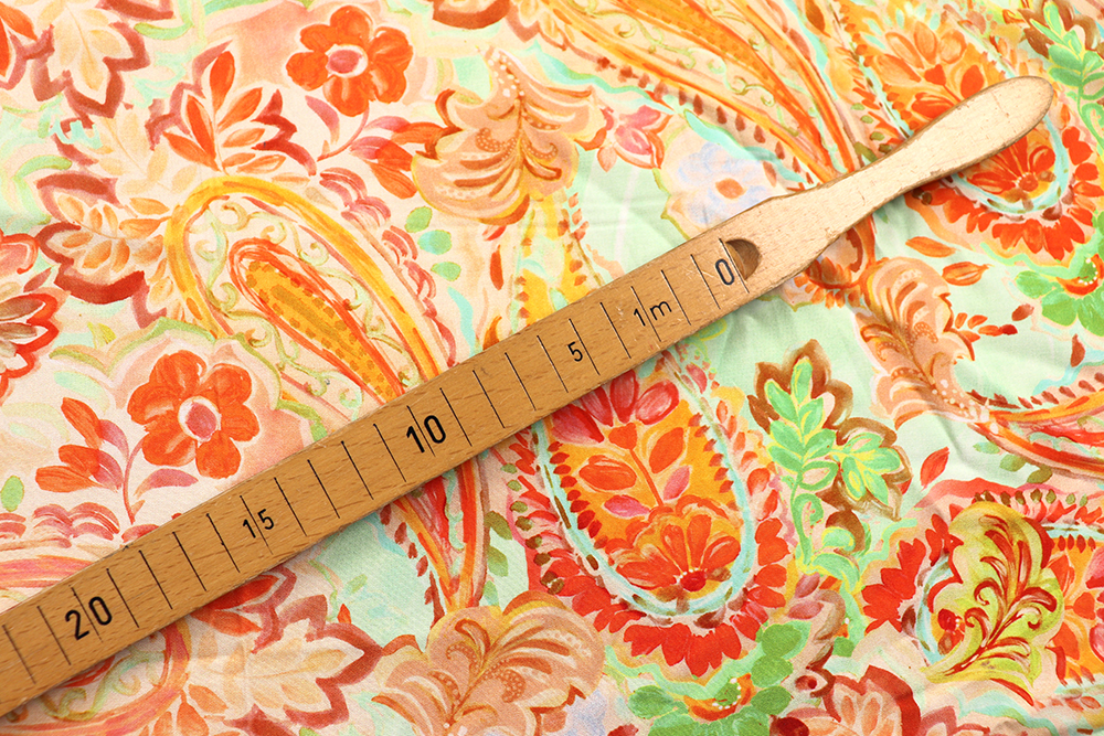 Viskose-Stretch - Paisley Dreamy