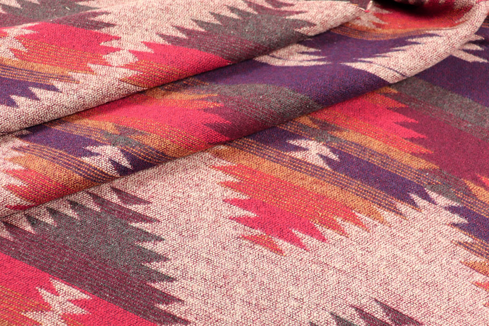 Poncho-Stoff Premium - Rot