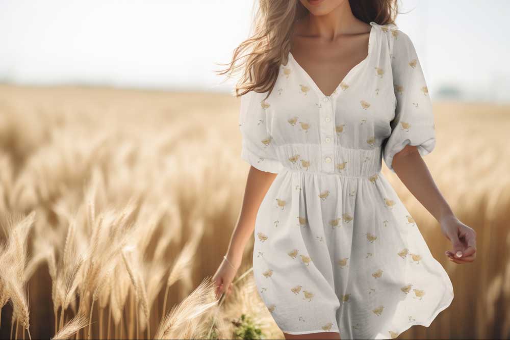 Musselin Digital - Kleine Küken