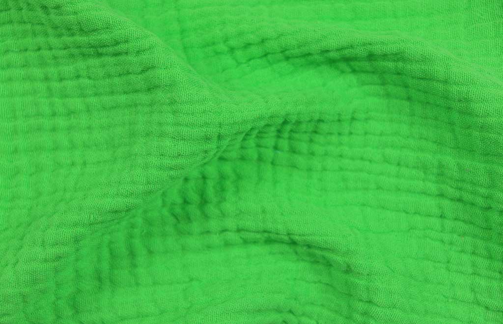 Musselin - Neongrün