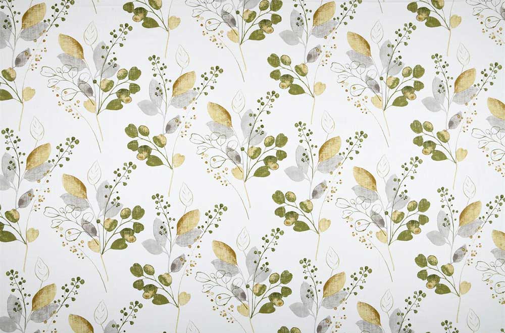 Ramie-Stoff -  Eukalyptus - Grün