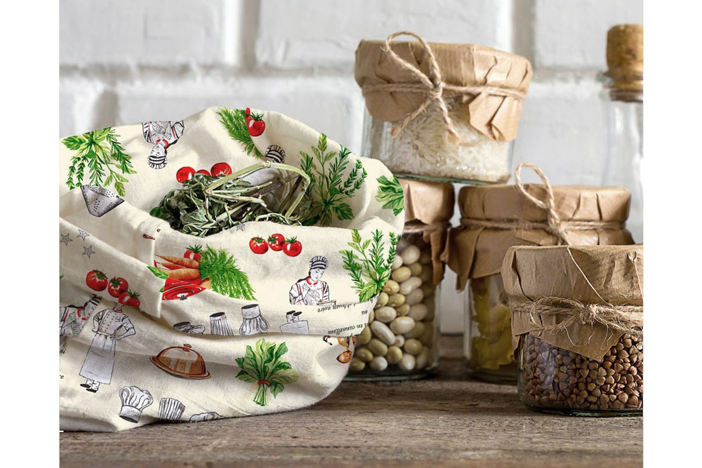 Baumwoll-Dekostoff - Sternekoch