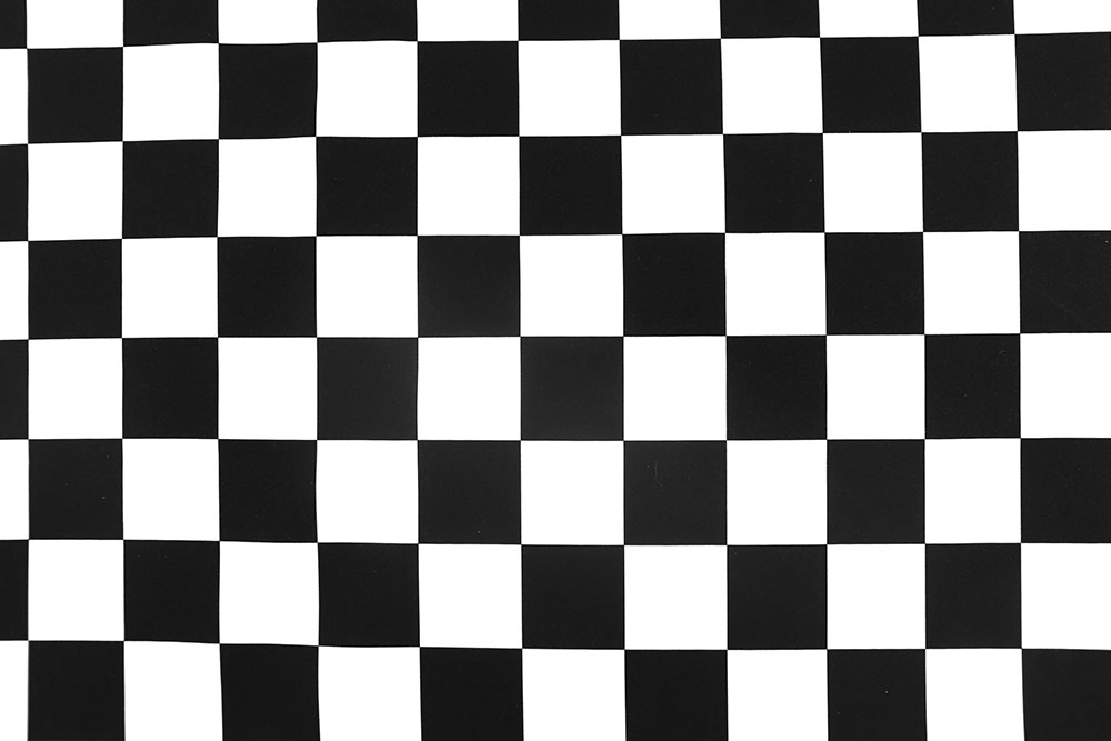 Popeline-Baumwollstoff - Schachbrett
