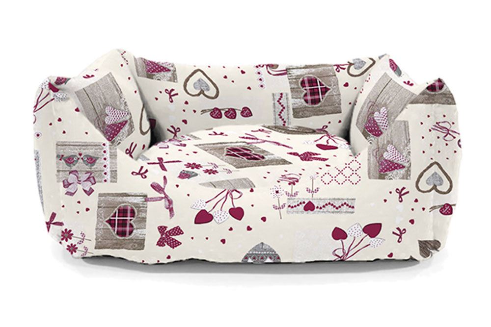 Dekostoff Leinenoptik - Landhaus-Romantik - 280 cm