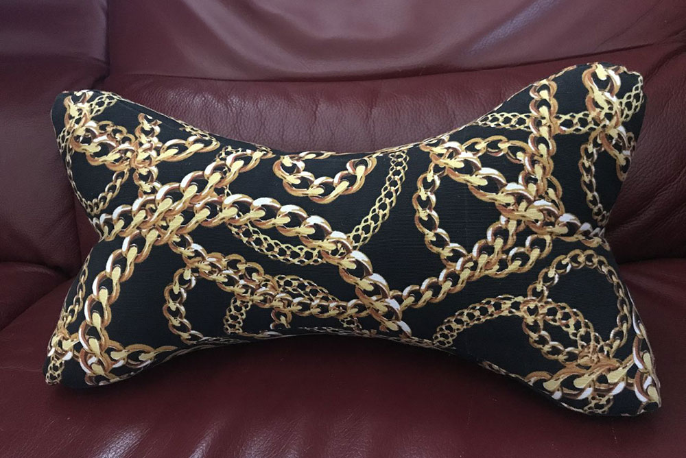 Dekostoff - Goldketten - 280 cm