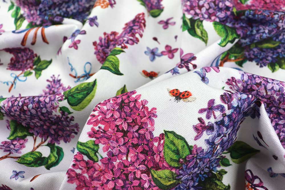 Dekostoff Premium - Flieder-Traum - 280 cm