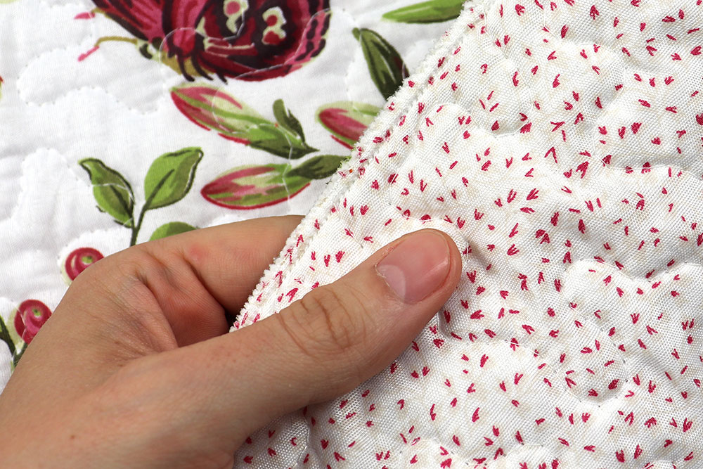 Steppdecken-Stoff - Cindys Garten - 270 cm