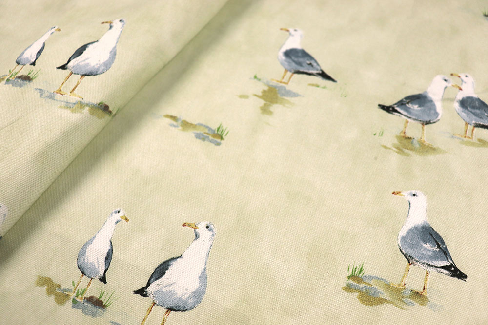 Dekostoff Premium - Möwen