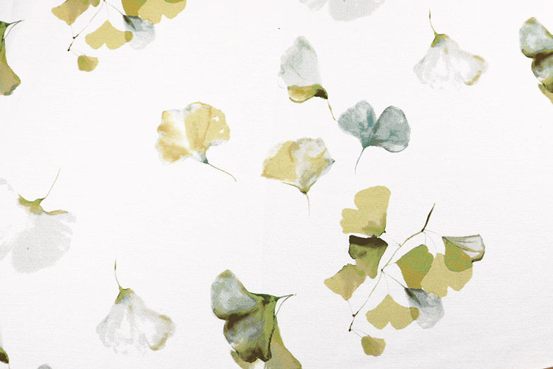 Deko- und Gardinenstoff - Watercolour Ginkgo