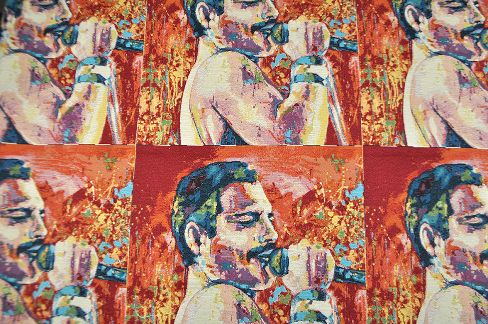 Gobelin-Panel - Freddy - 47 x 47 cm