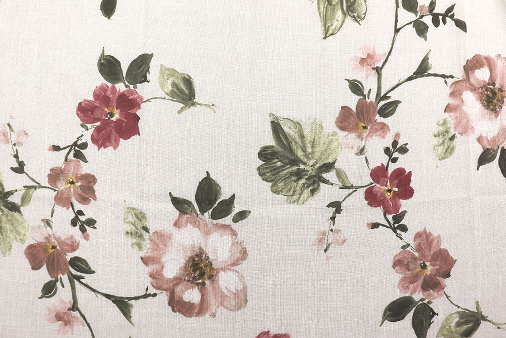 Gardinenstoff - Marias Rosen