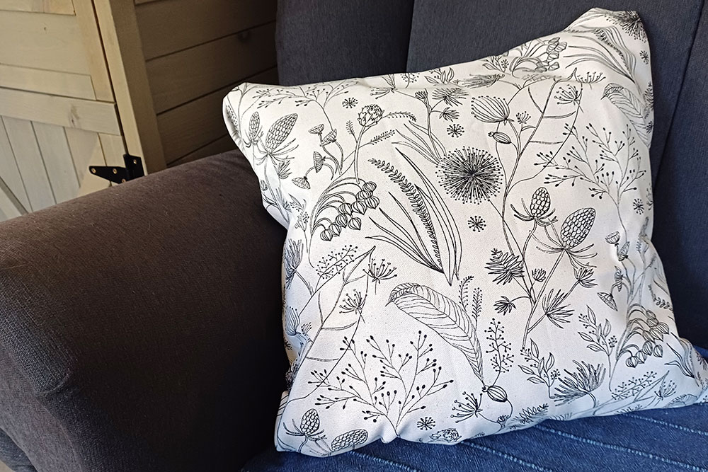 Dekostoff Premium - Flower Toile