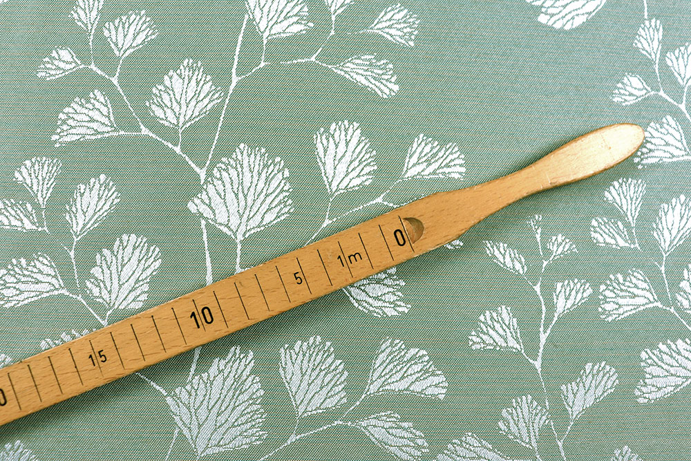 Dekostoff Jacquard beidseitig - Galicia - Grün