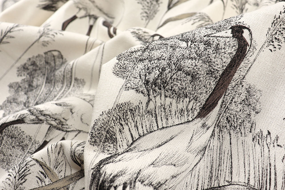 Dekostoff Premium - Kraniche