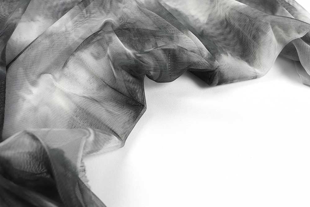 Stretch-Mesh - Colora Nero