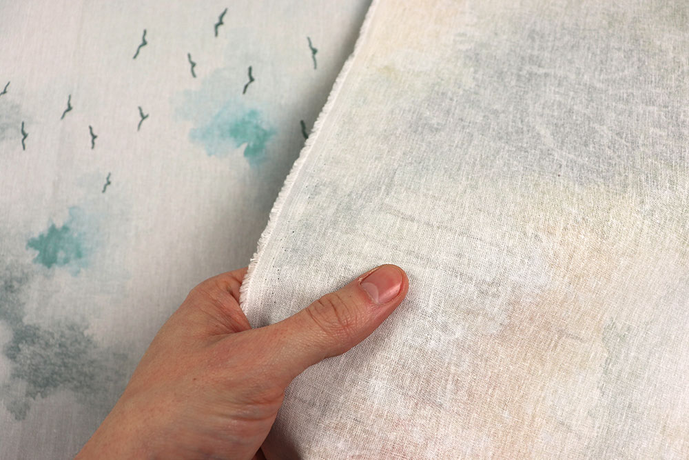 Baumwoll-Dekostoff Digital - Toskana