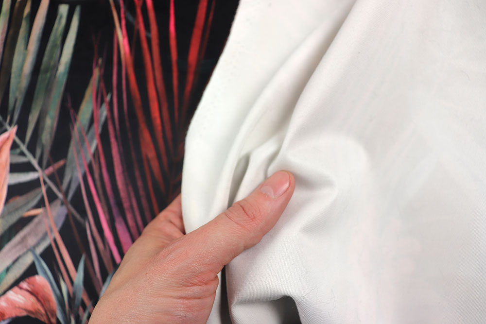 Samt-Dekostoff - Digitaldruck - Tropical Night