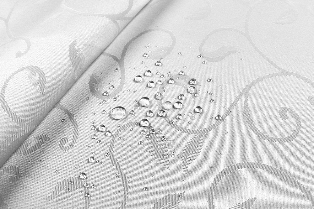 Damast-Stoff Teflon - Ranken - 280 cm