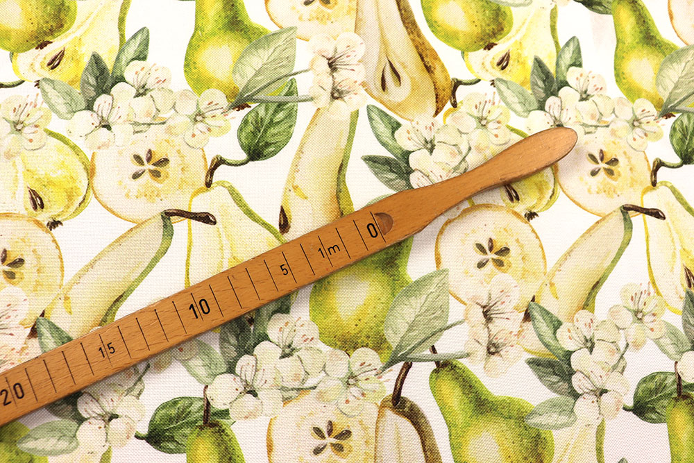Dekostoff beschichtet - Golden Pear