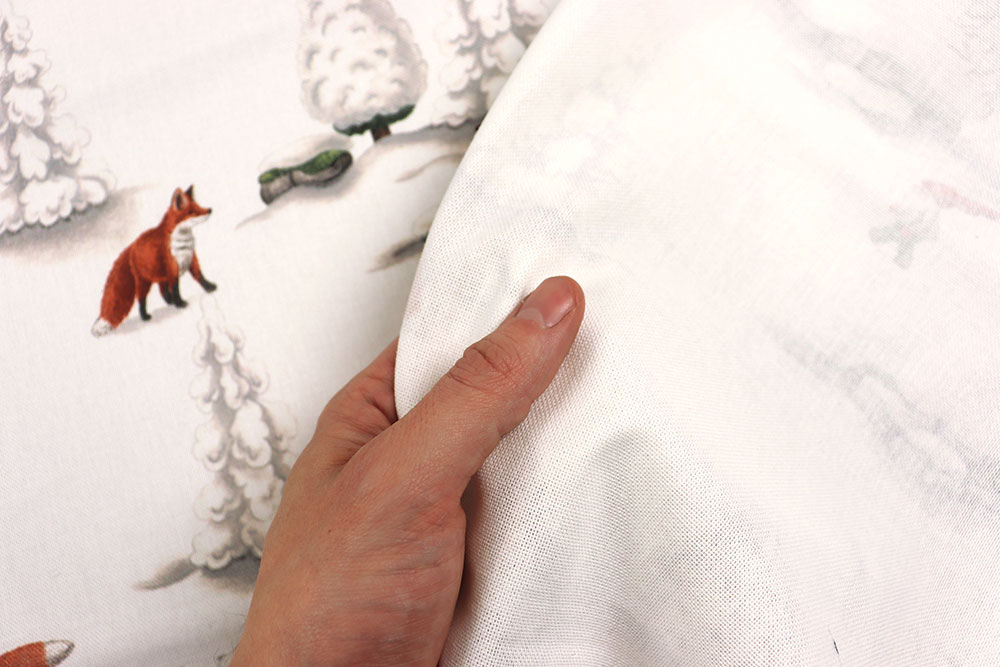 Dekostoff Premium Scandinavia - Fuchs und Wichtel