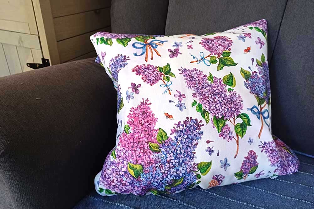 Dekostoff Premium - Flieder-Traum - 280 cm