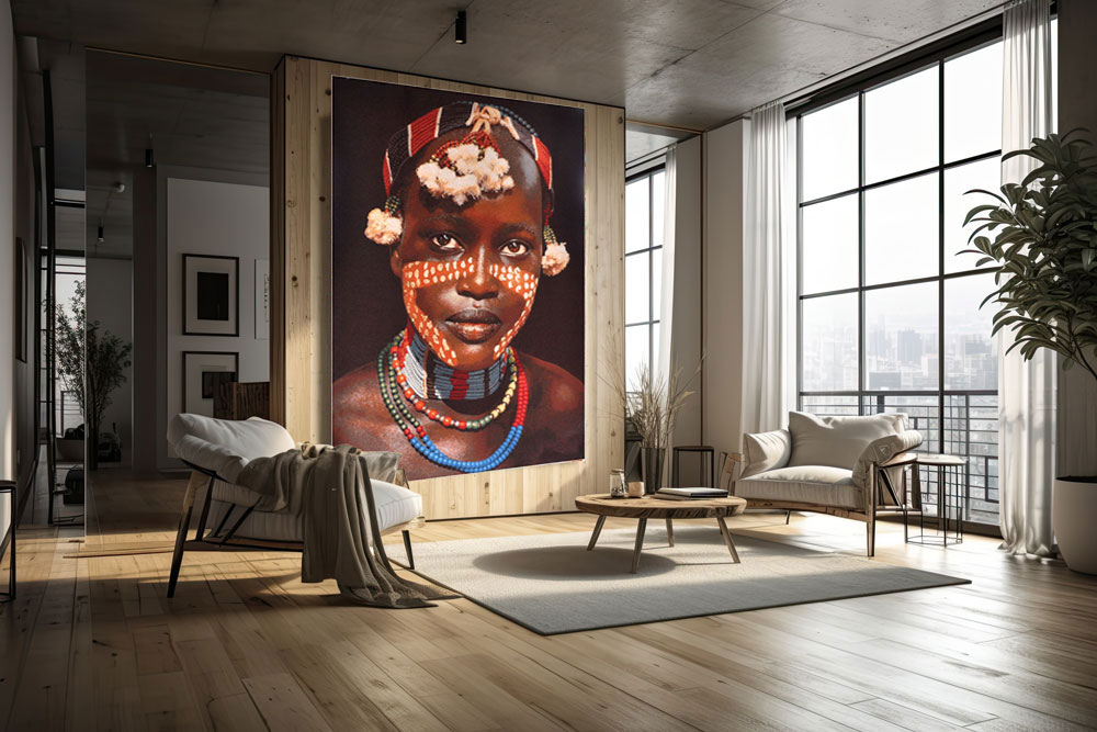 Gobelin-Panel - African - 140 x 195 cm