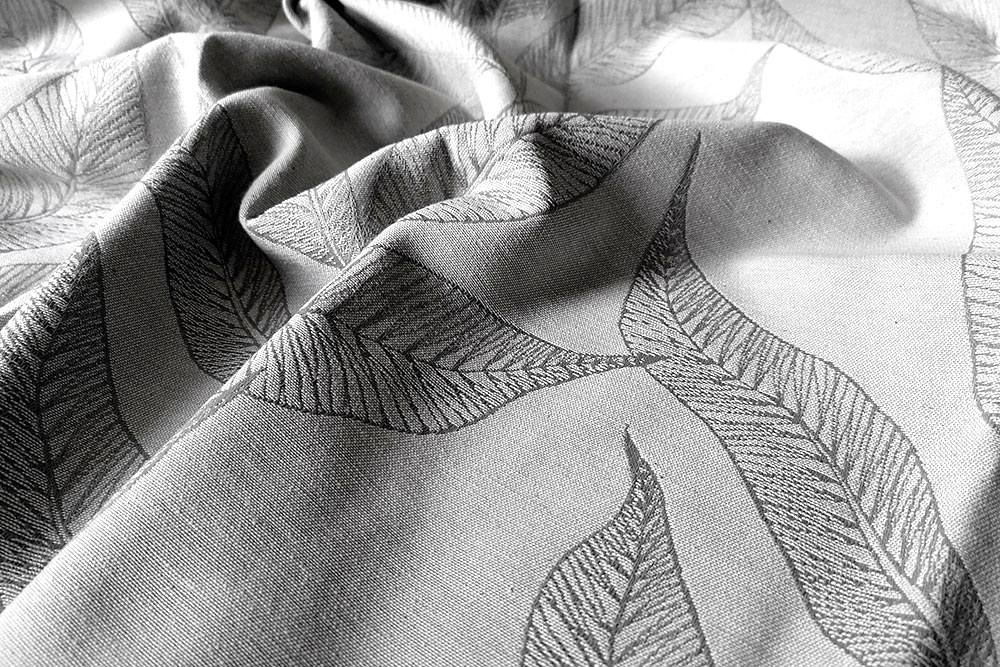 Dekostoff Jacquard - zweiseitig - Nature Home