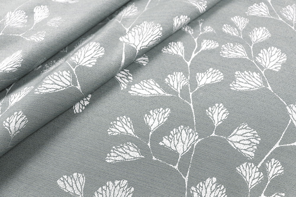 Dekostoff Jacquard beidseitig - Galicia - Grau