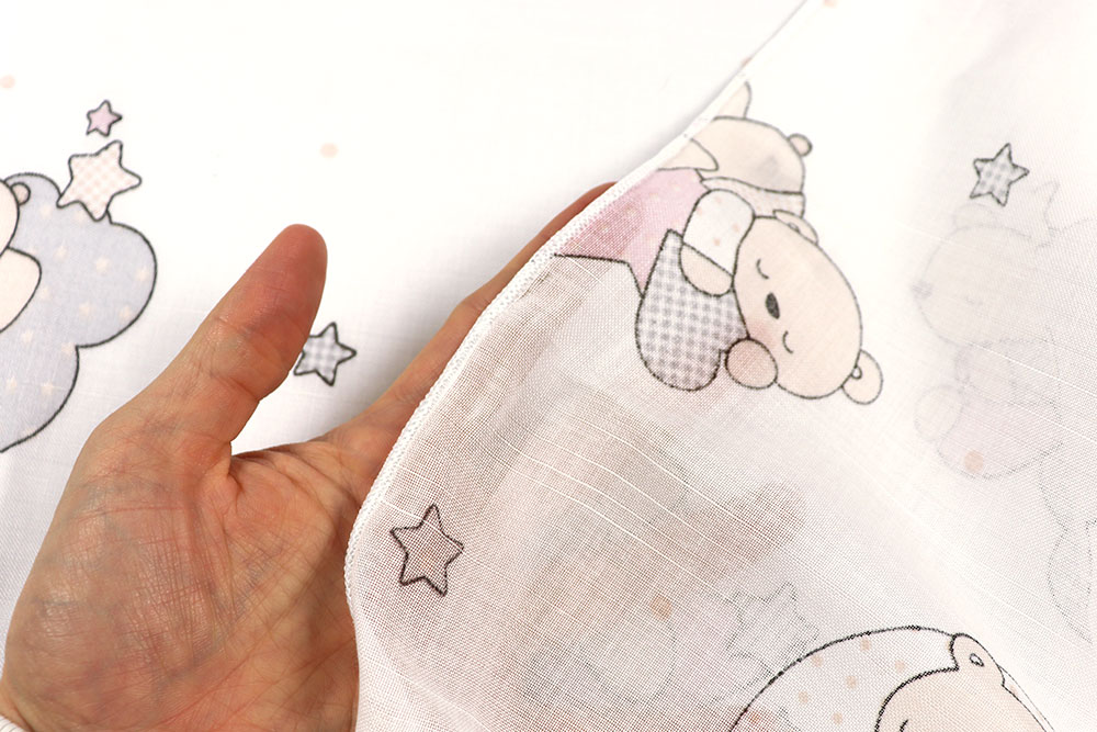 Gardinenstoff Bleiband - Bärchen - 280 cm