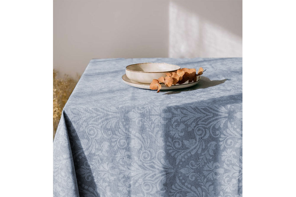 Dekostoff aus Jeansresten - Barock - 280 cm