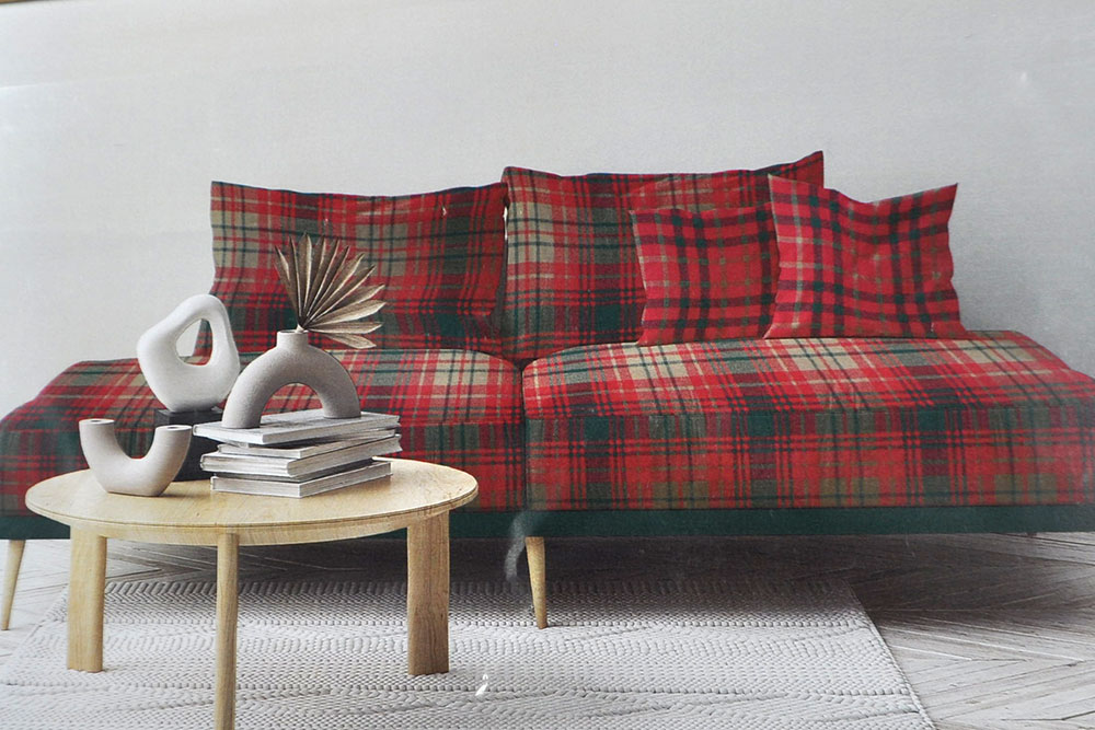 Möbelstoff - Karo Edinburgh