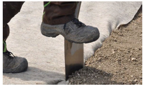 Saison-Mulchmatte - Schafschurwolle - Natur