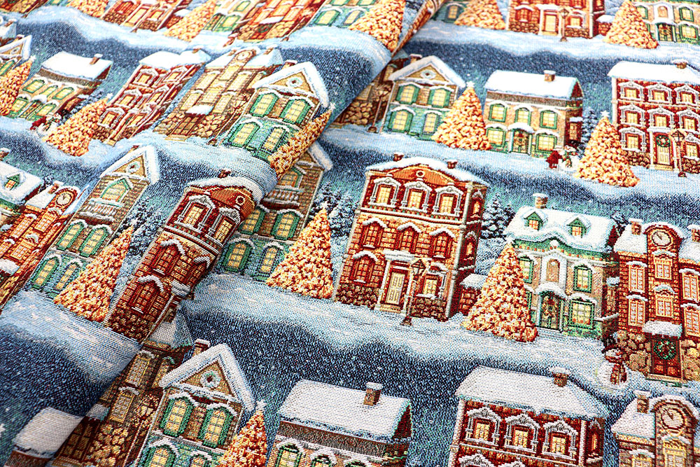 Gobelin - Im Weihnachtsdorf