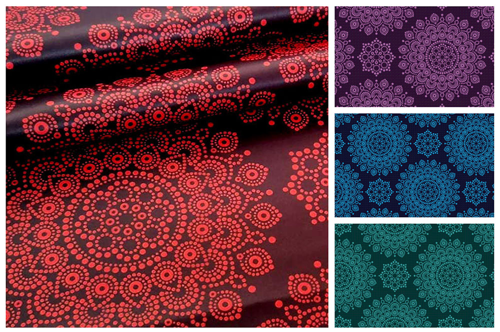 Blackout perm. schwer entflammbar - Orientalis