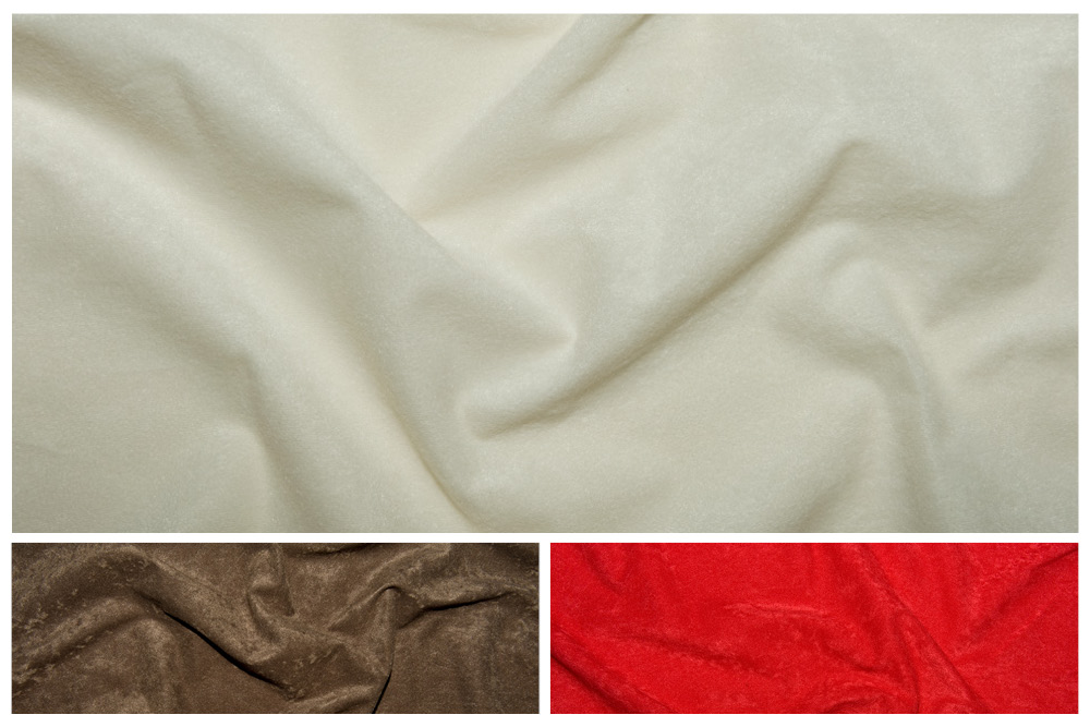 Wildleder Imitat - schwer entflammbar B1