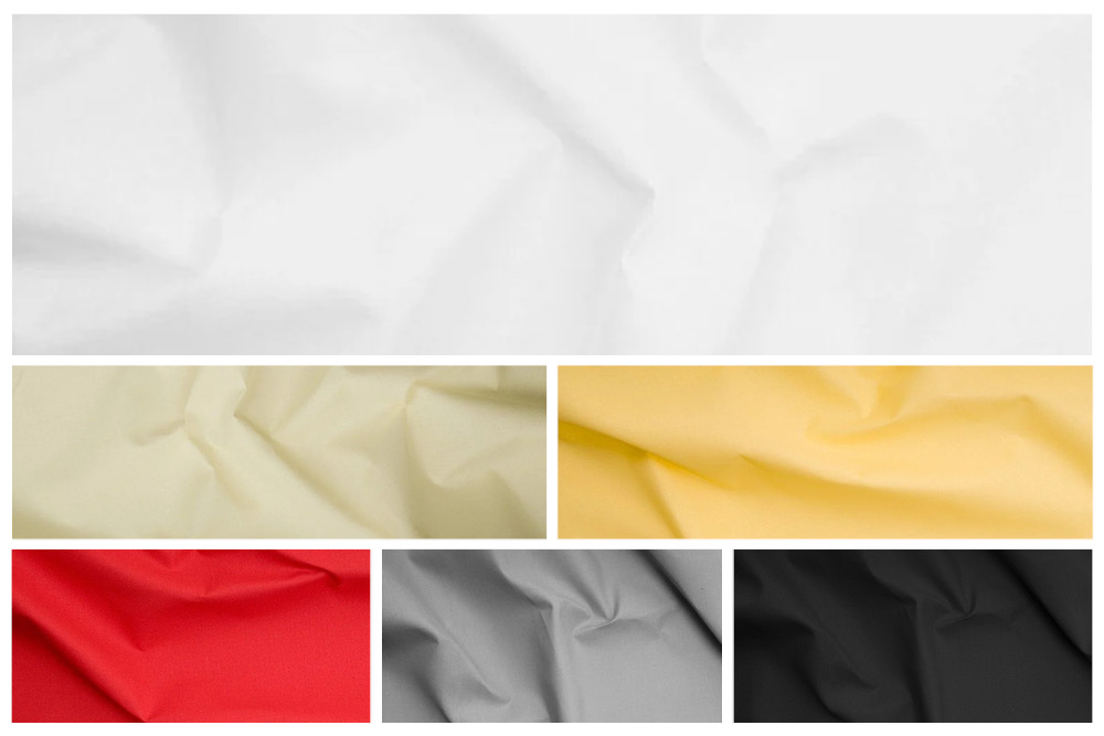 Baumwoll Stoff 130 cm - schwer entflammbar B1