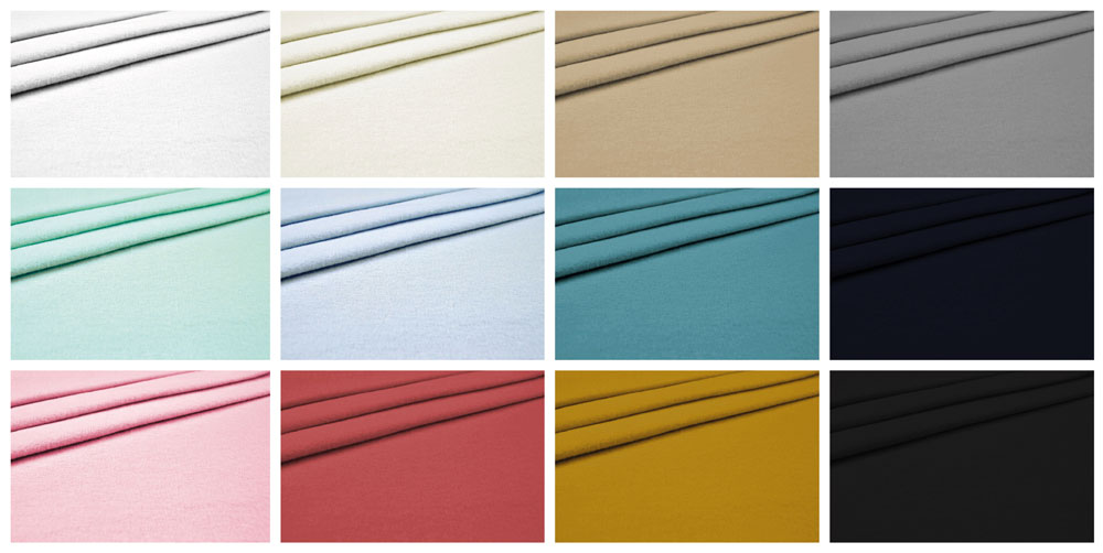 Baumwoll-Flanell - Uni