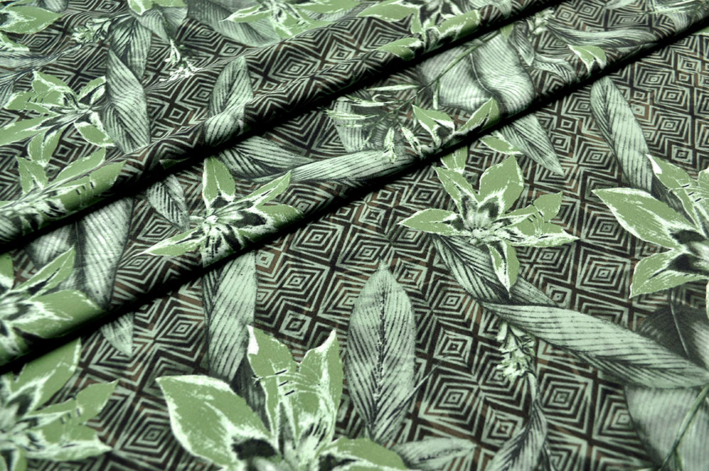 Badeanzugstoff - Green Dream