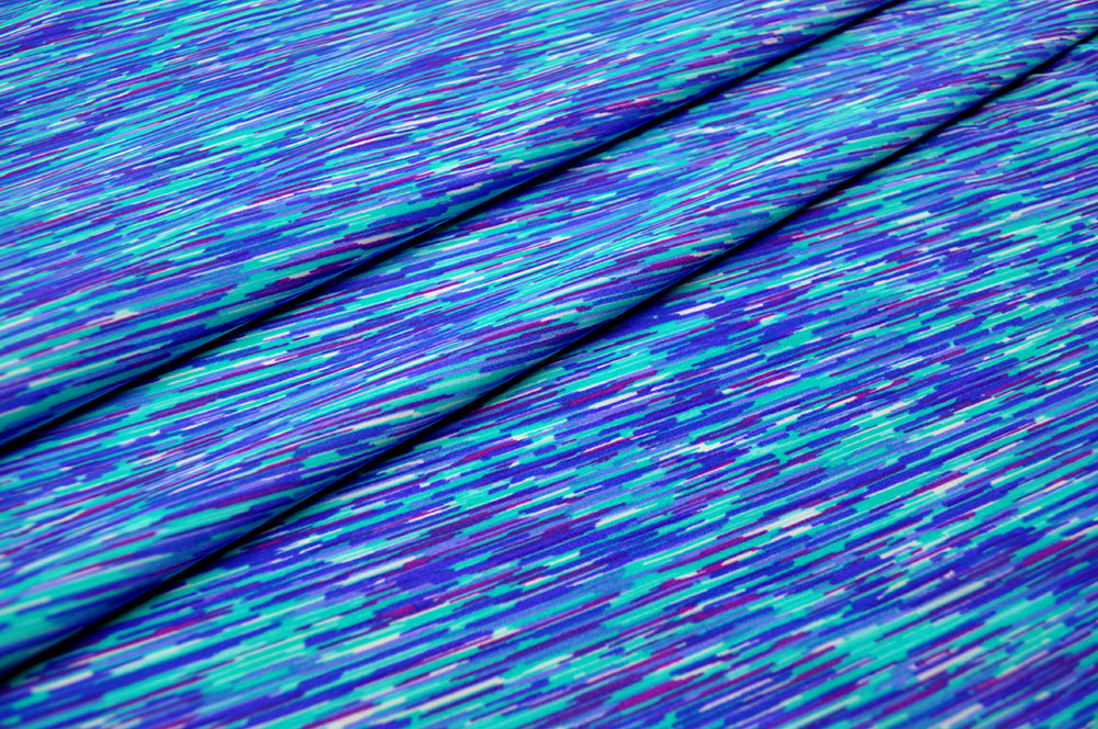 Badeanzugstoff - Dive Into Blue