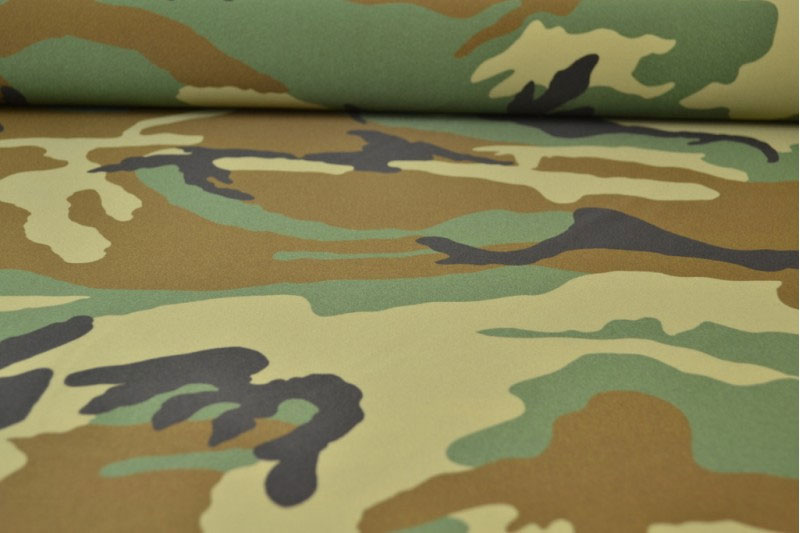 Badeanzugstoff - Camouflage
