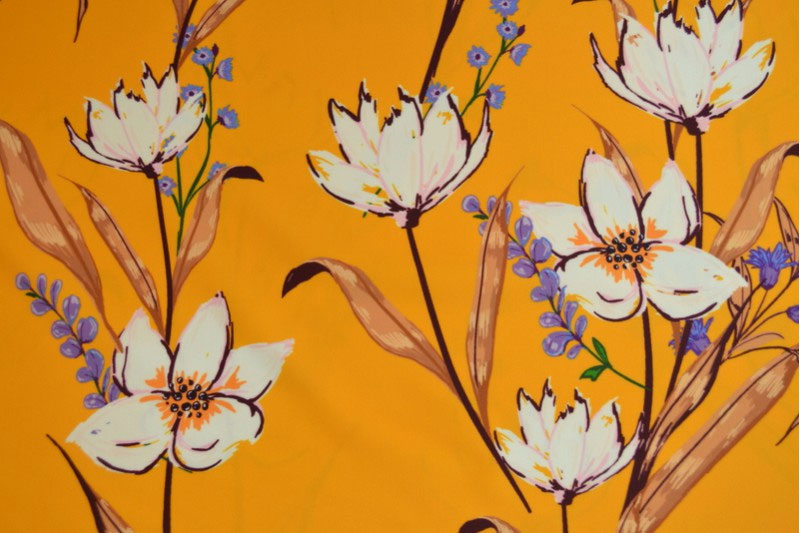 Badeanzugstoff - Flower Feel