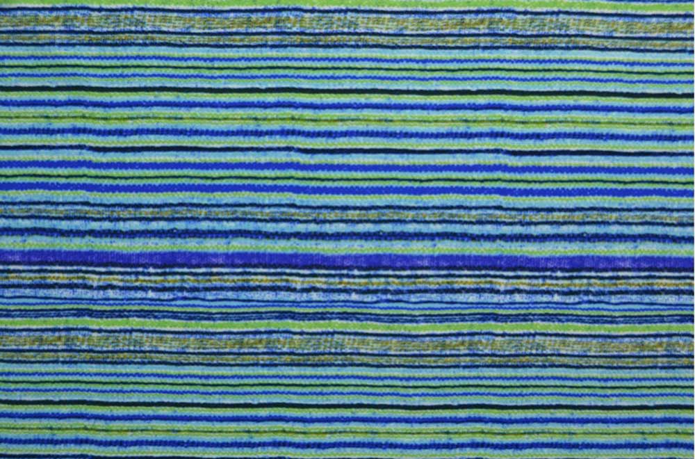 Badeanzugstoff - Marine-Streifen