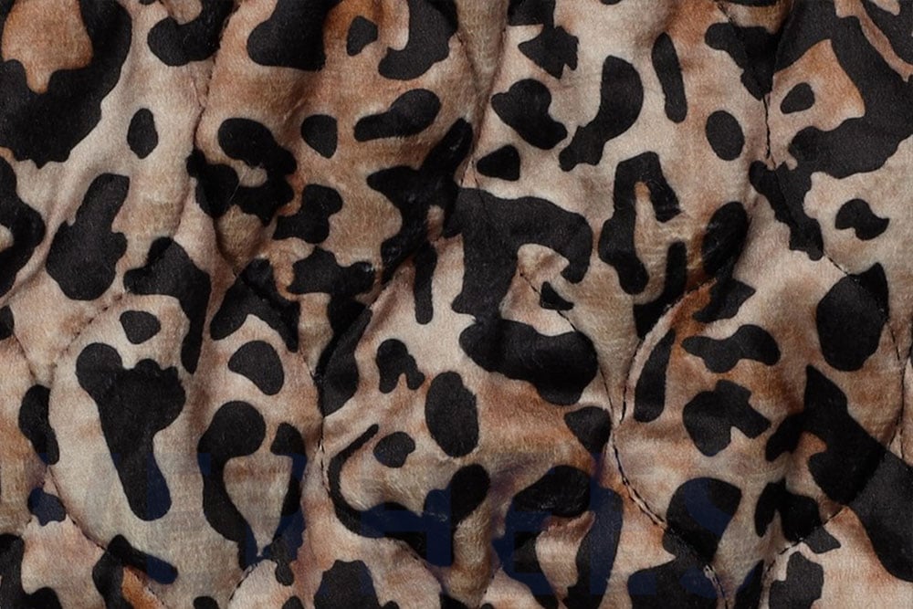 Samt-Steppstoff - Leo