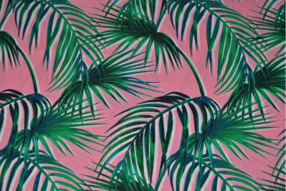 Badeanzugstoff - Palmen