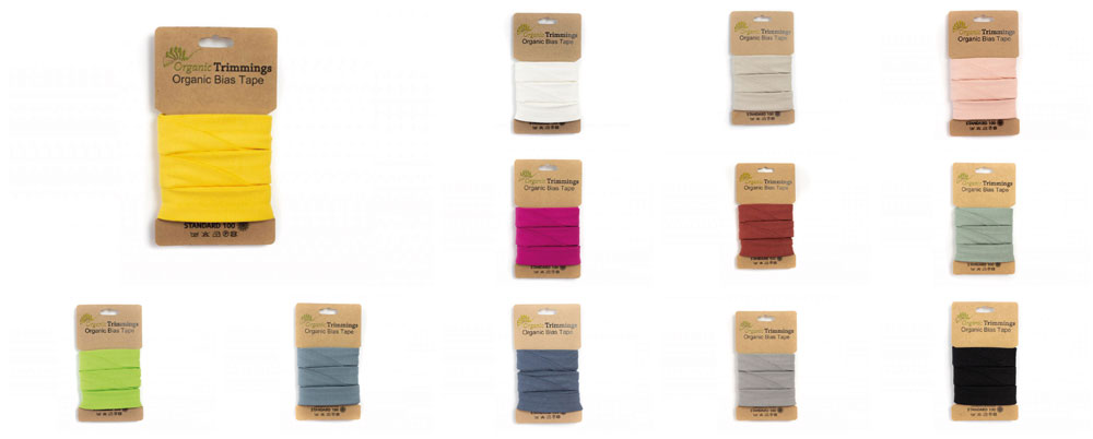 Jerseyschrägband - BIO - 3 m