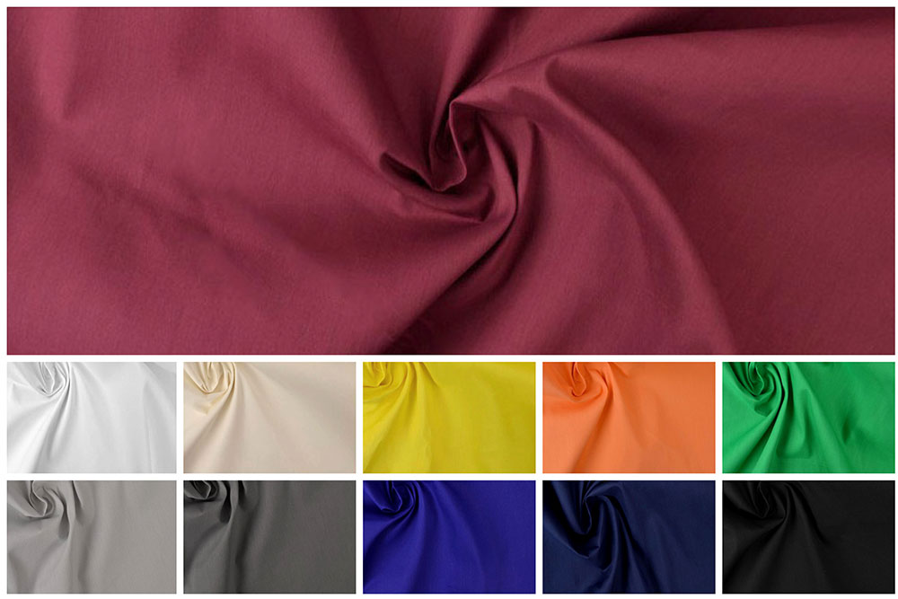 Baumwollstoff B1 schwer entflammbar - 300 cm