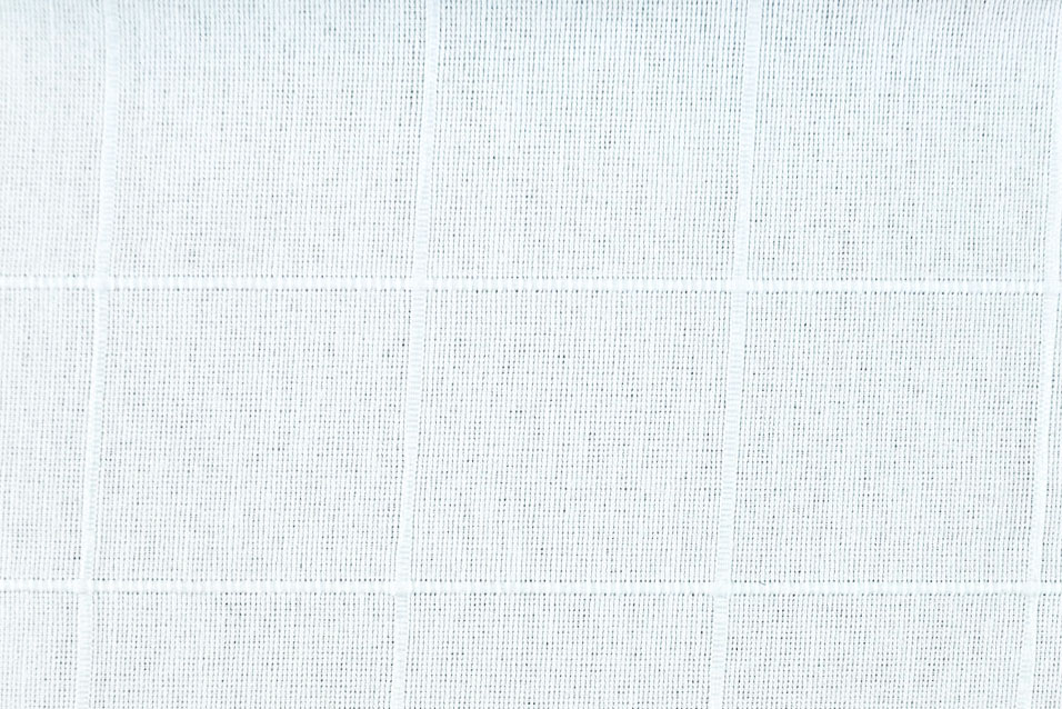 Recycling-Tischdeckenstoff - Ella - Weiß - 280 cm