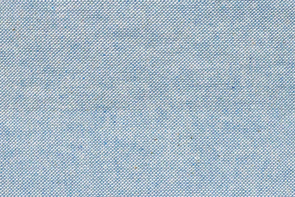 Recycling-Dekostoff - Vintage Uni - Blau - 280 cm