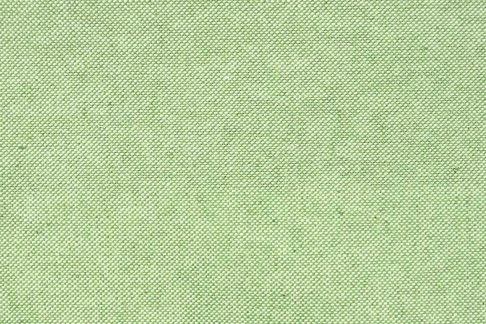 Recycling-Dekostoff - Vintage Uni - Grün - 280 cm